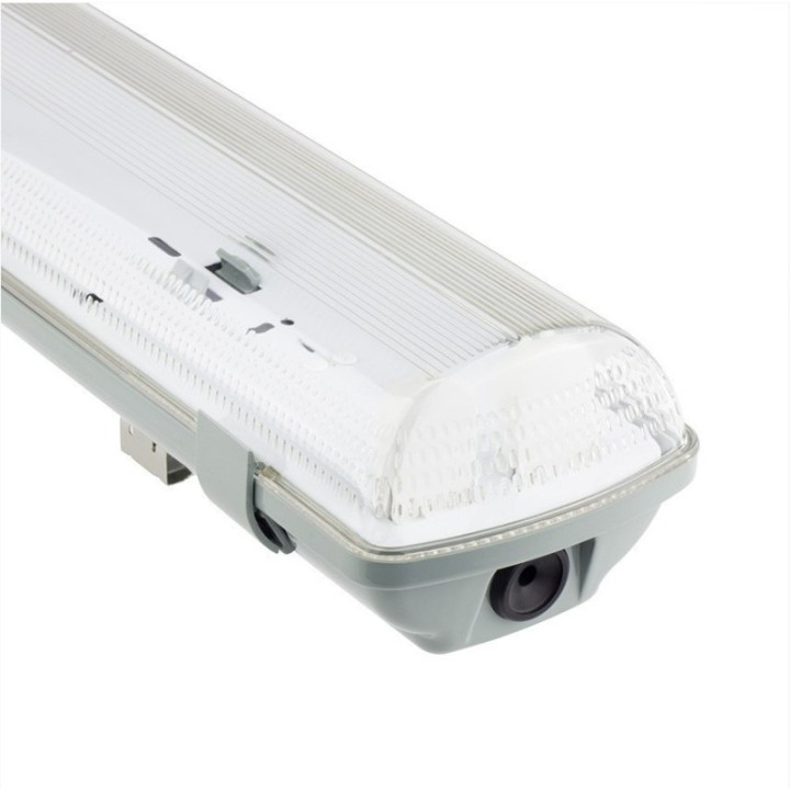 Bloc étanche pour 2 tubes LED de 60 cm
