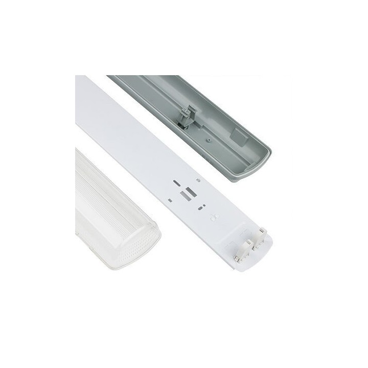 eclairage parking pour tube neon 120 cm