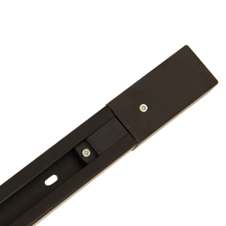 Rail monophasé de 2 mètres renforcé pour spot LED Rail