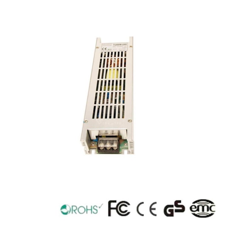 Alimentation 24V 200W 8.3 A - Aluminium IP20