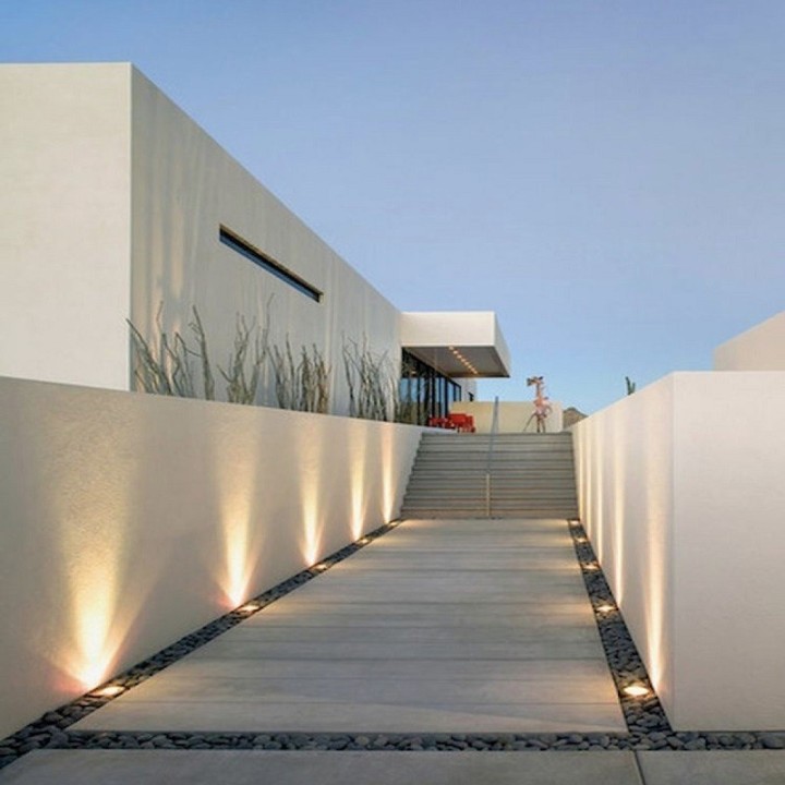 Plancher encastré IP65 pour prise GU10