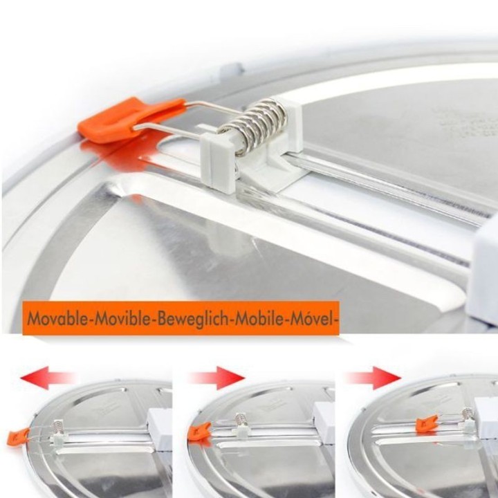 Downlight LED rond - 20W - Ajustable