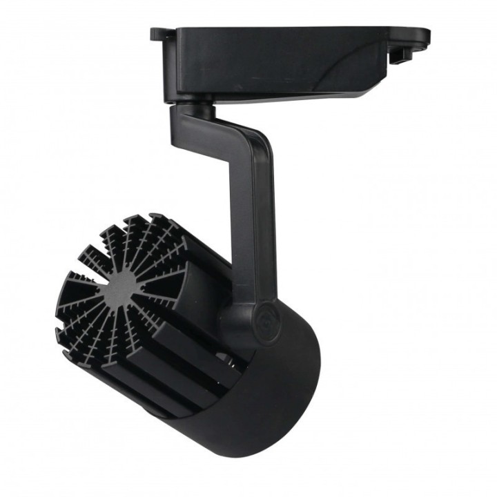 Acheter Spot LED 30W ROMA NOIR pour une voie monophasée - 35°