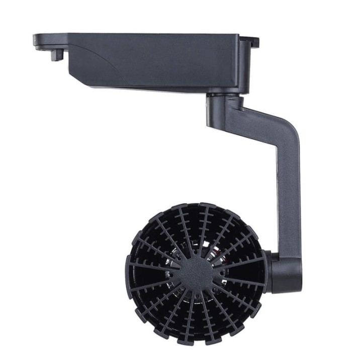 Acheter Spot LED 30W ROMA NOIR pour une voie monophasée - 35°