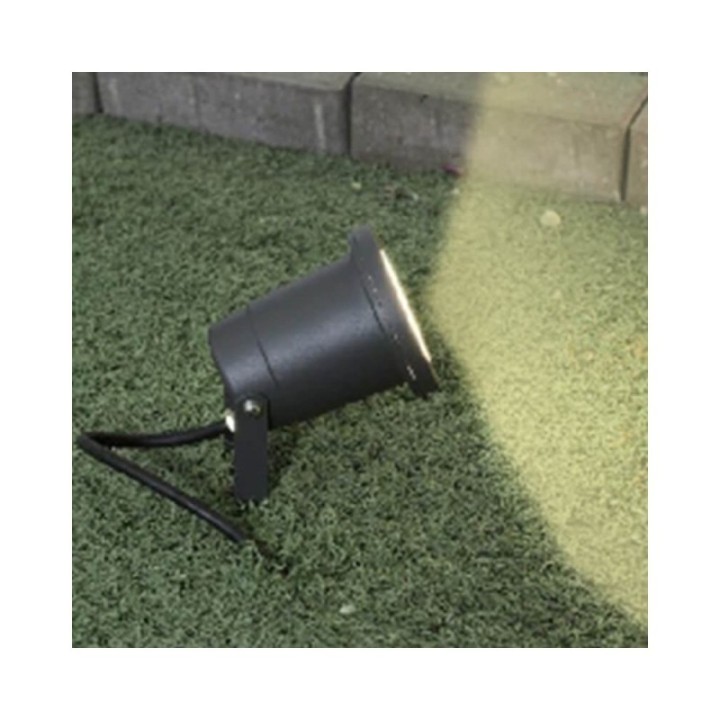 Projecteur LED 6W GU10 avec piquet pour jardins