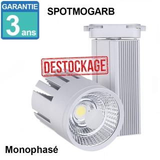 Acheter Spot LED OLIVIA pour rail Monophasée - 30W
