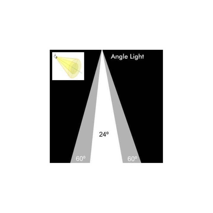 Acheter Spot LED Maya Black  pour rail monophase 30W 24º