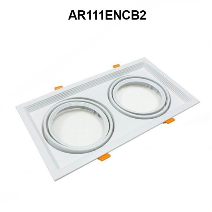 Acheter Cadre AR111 cadre double blanc