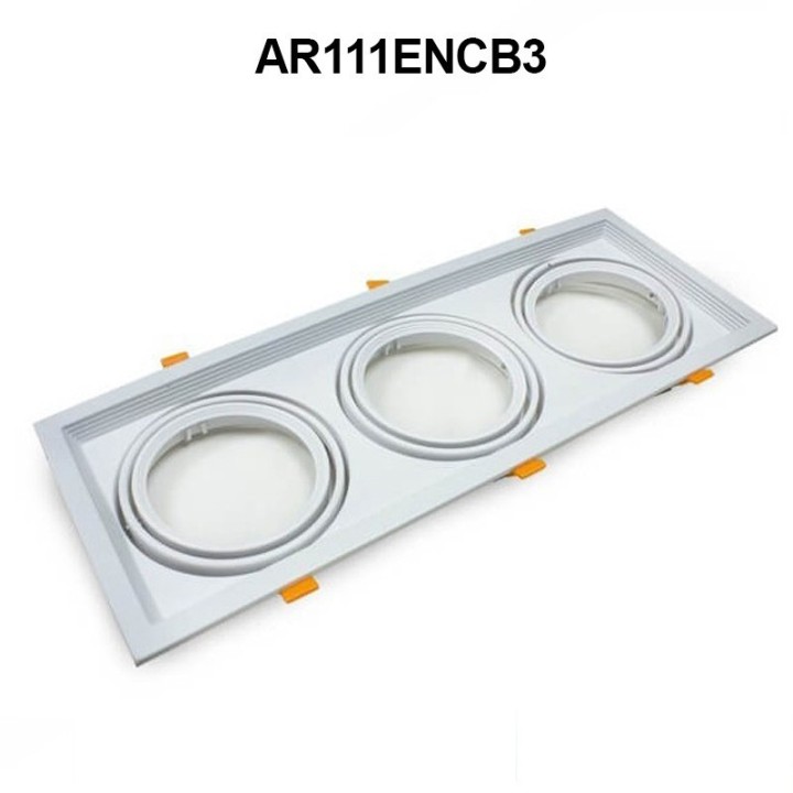 Acheter cadre triple orientable WHITE pour AR111