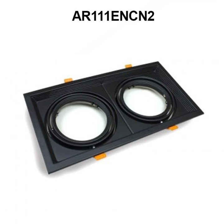 Acheter AR111 Double Cadre NOIR pour AR111