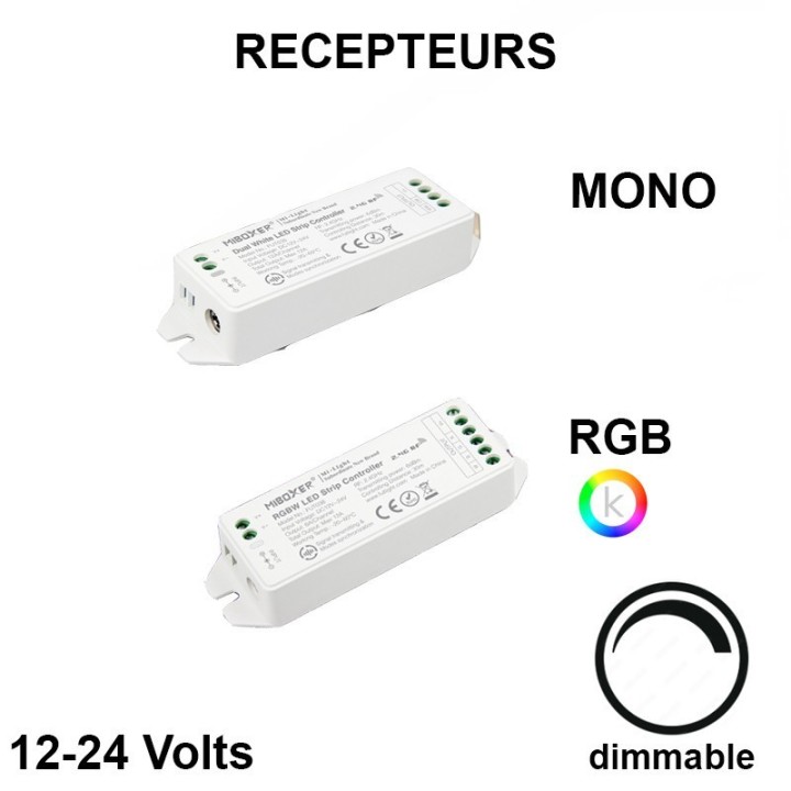 ACHETER Contrôleur RGB 216W DC 12-24V 6A*CH IP20