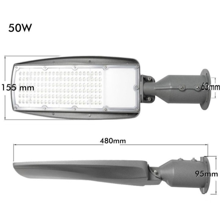 Acheter Réverbère LED NIZA SMS3030 50W 120º 5000K