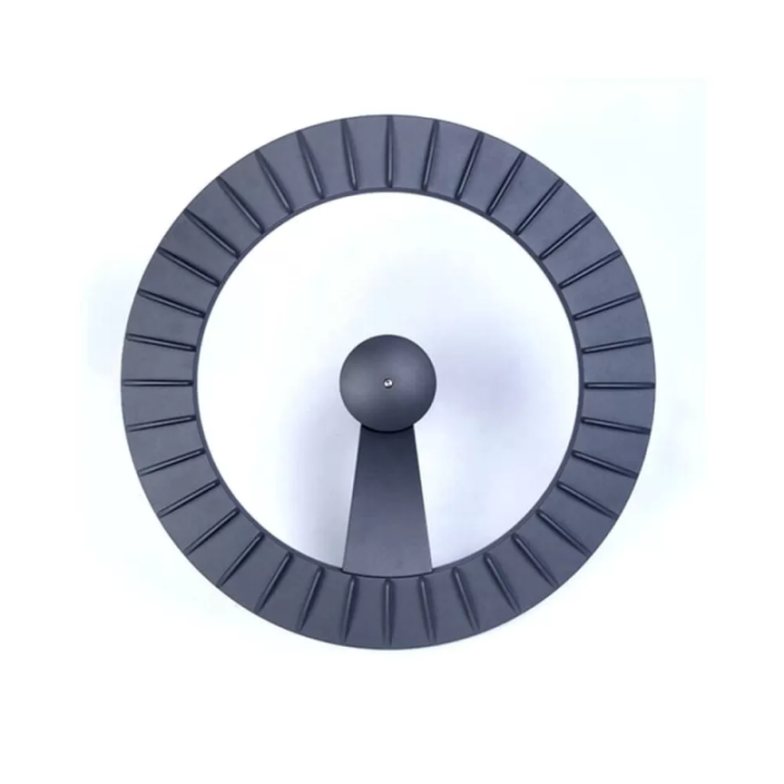 Luminaire moderne gris anthracite pour voirie