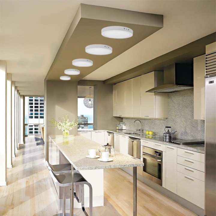 Downlight saillie LED  20W - OSRAM CHIP IP20