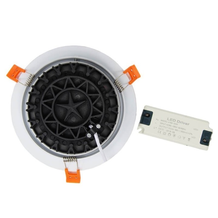 Downlight LED  Encastré 25W 120º