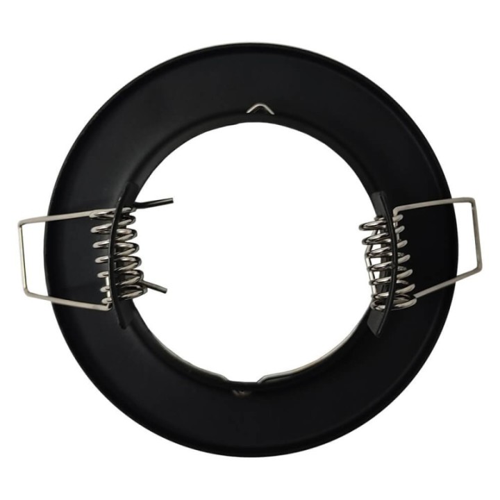 Anneau circulaire en argent vieilli pour LED dichroïque GU10 - MR16