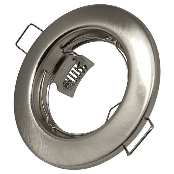 Bague circulaire en argent pour dichroïque LED GU10 - MR16