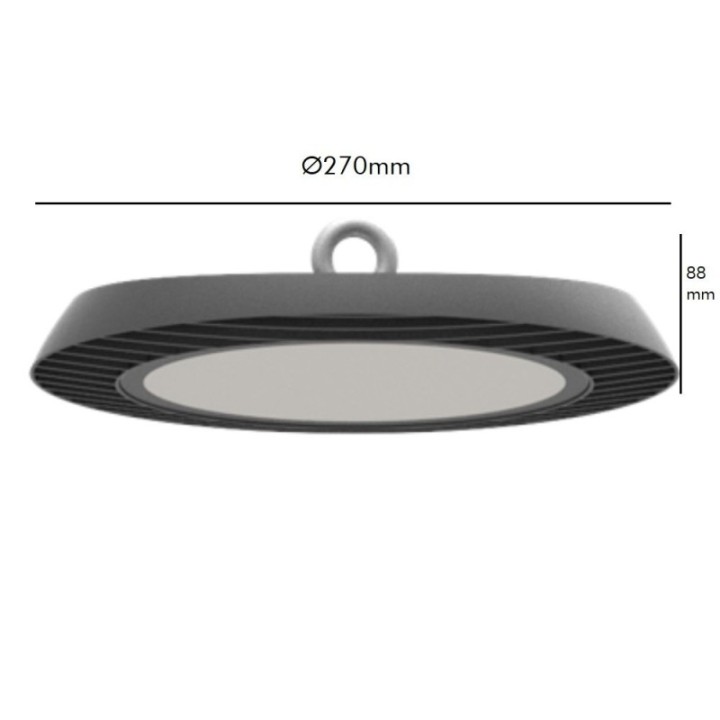 Cloche LED PRO - 150W - OSRAM Chip