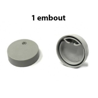 Embout à l'unité pour profilé rond