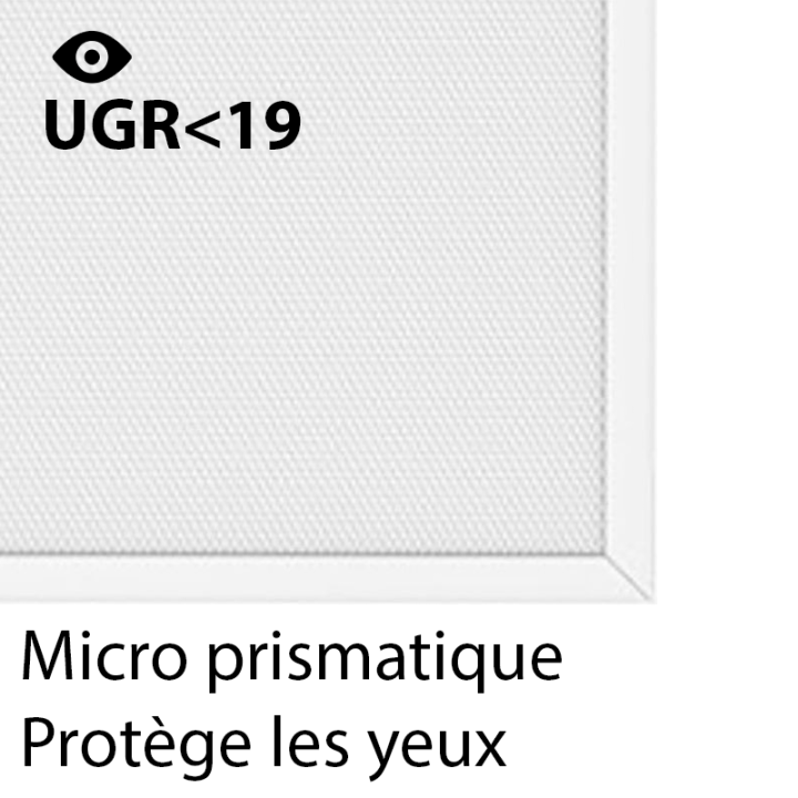 Dalle 60x60 cm UGR19  40W Driver Philips
