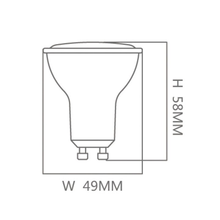 Acheter GU10 - 5W - 120°