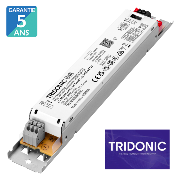 Drivers tridonic pour LED haute puissance