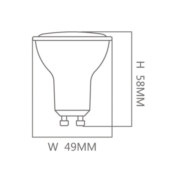 Acheter GU10 - 6W - 38°
