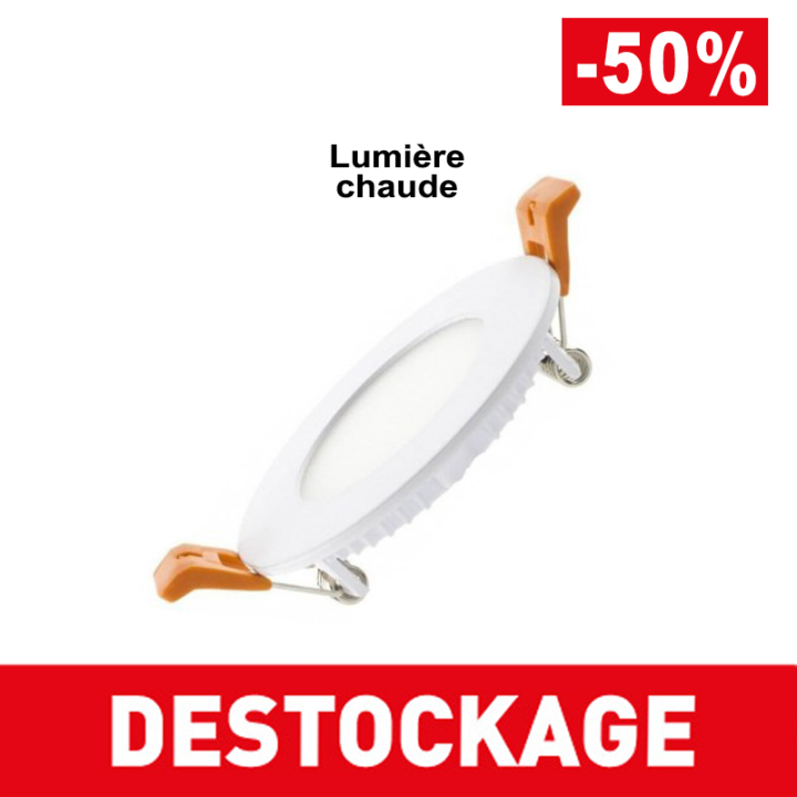 Downlight Slim LED Rond 5W - 120°