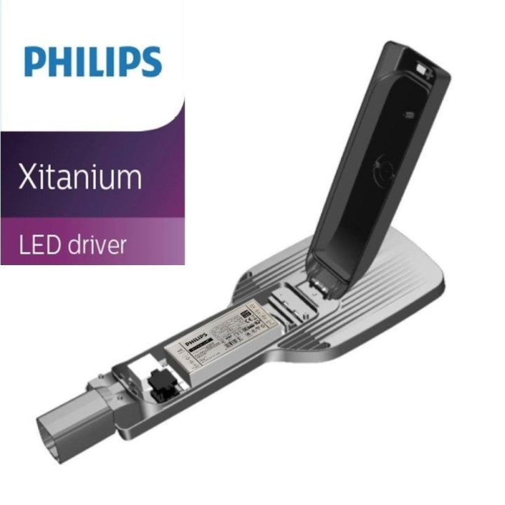 Réverbère LED 100W – Lampadaire extérieur IP65 avec driver Philips programmable