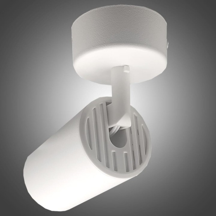 Éclairage orientable - BLANC - pour ampoule GU10