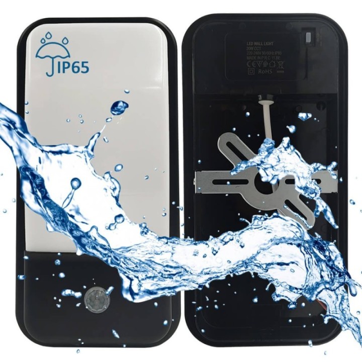 Applique LED 20W Extérieur avec Détecteur de présence – IP65 - CCT