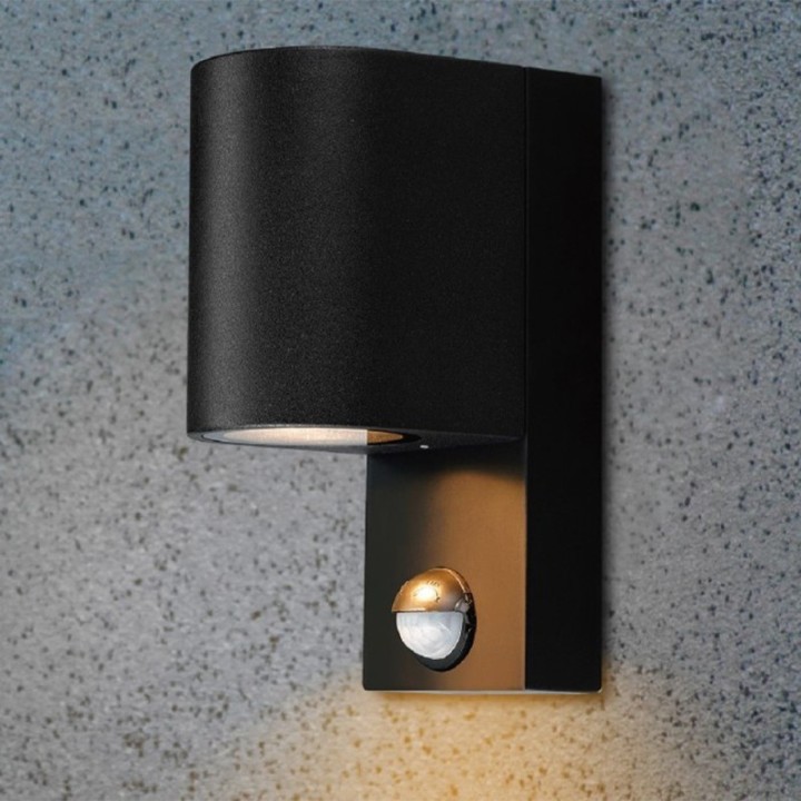 Applique LED Extérieure avec Détecteur PIR – IP65 – Compatible GU10