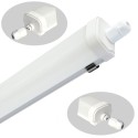 Réglette LED 60 cm étanche pour éclairer atelier et parking Réglette LED 60 cm étanche pour éclairer atelier et parking