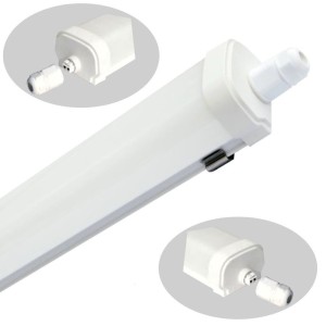 Réglette LED 60 cm étanche pour éclairer atelier et parking
