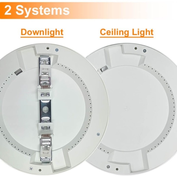 Downlight LED Circulaire 18W avec Capteur PIR – CCT Ajustable – Puce OSRAM