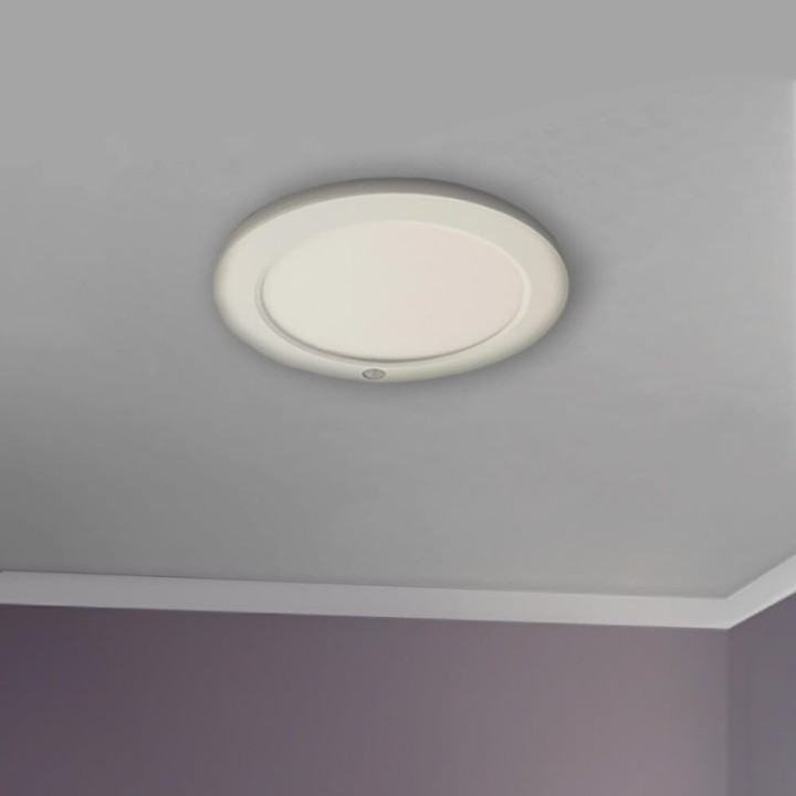 Downlight LED Circulaire 18W avec Capteur PIR – CCT Ajustable – Puce OSRAM