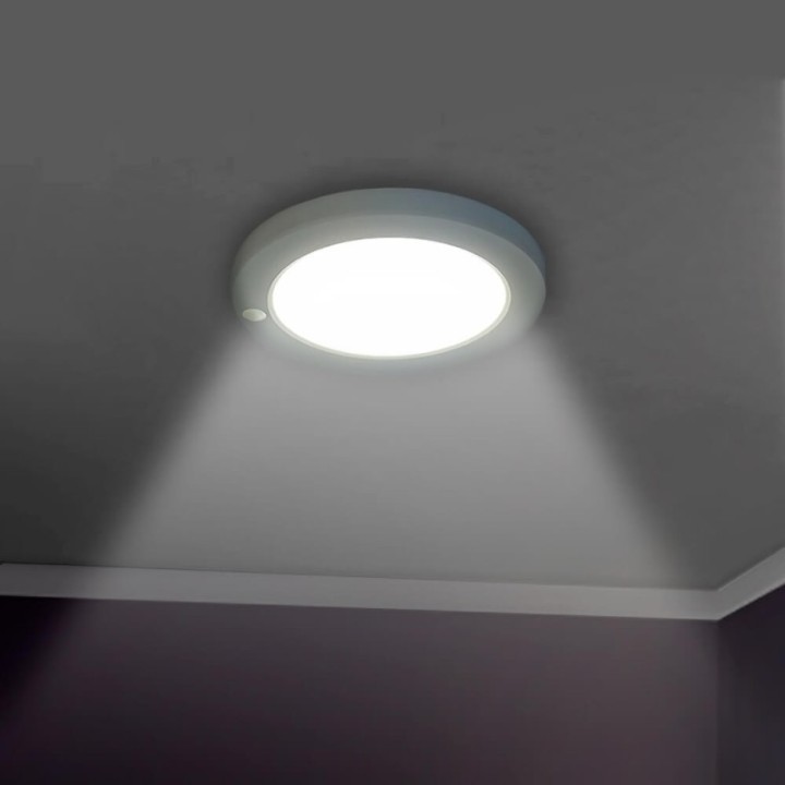 Downlight LED Circulaire 18W avec Capteur PIR – CCT Ajustable – Puce OSRAM