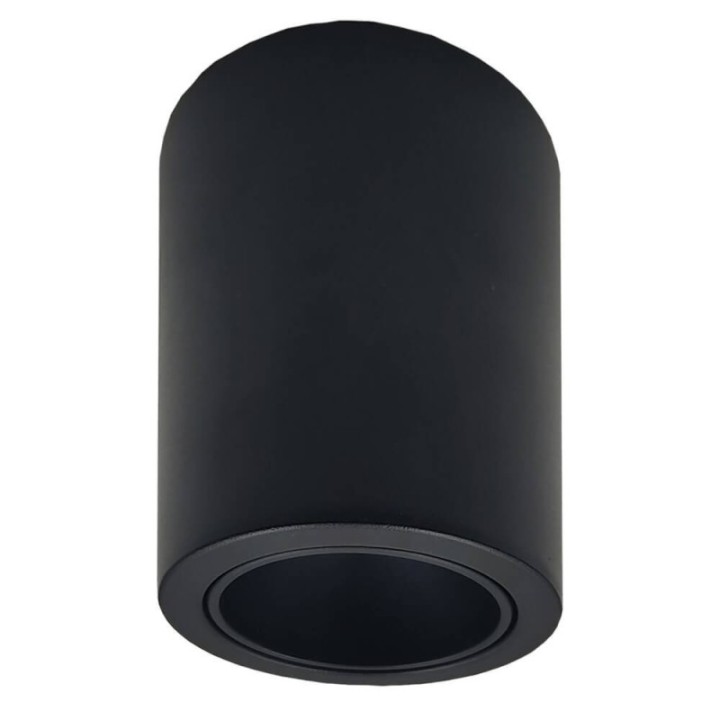 Applique Plafond GU10 – Noire – collerette interchangeable