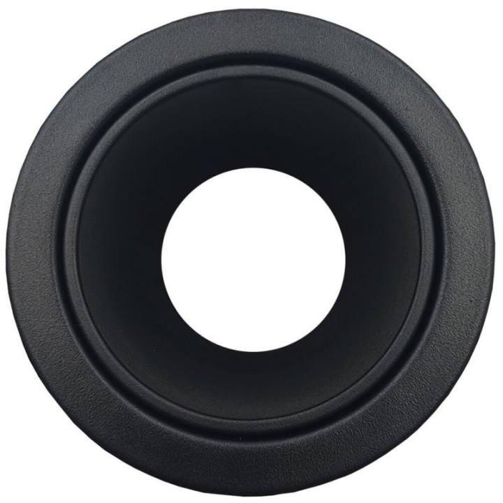 Applique Plafond GU10 – Noire – collerette interchangeable