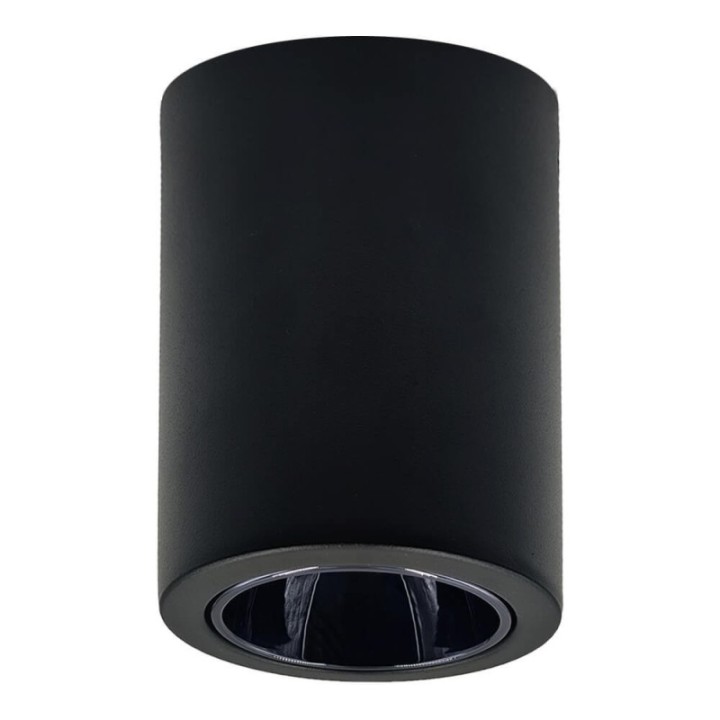 Applique Plafond GU10 – Noire – collerette interchangeable