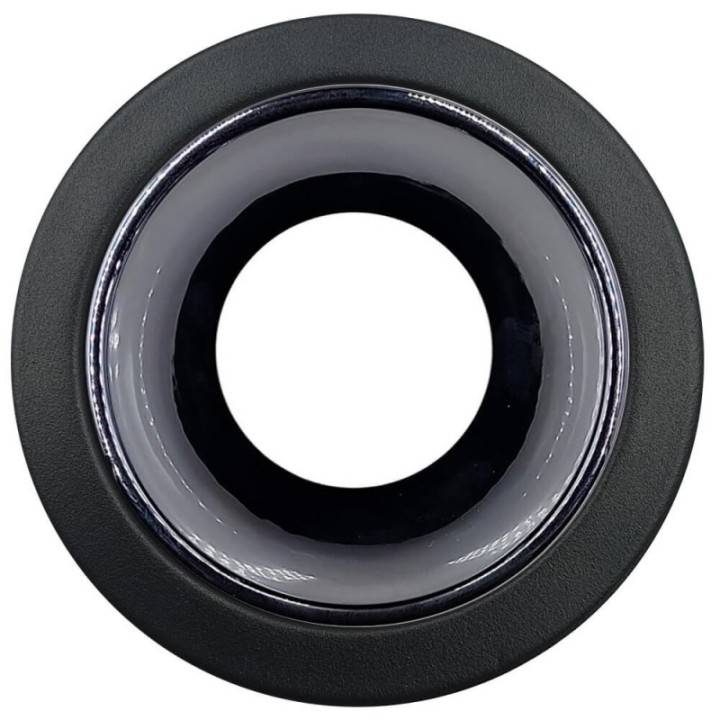 Applique Plafond GU10 – Noire – collerette interchangeable