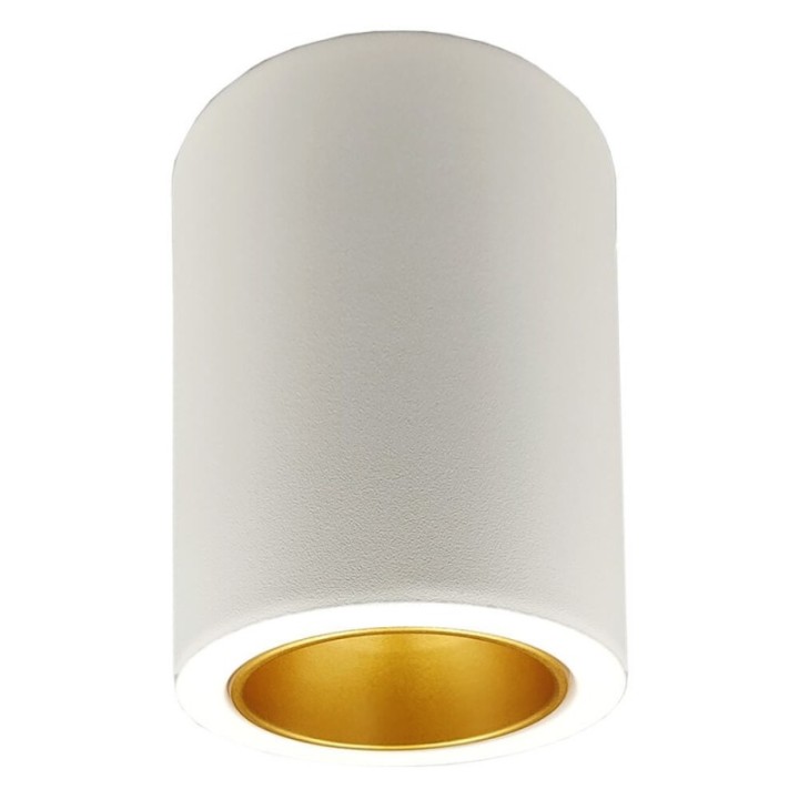 Applique Plafond Basculante GU10 – Blanche – Collerette interchangeable