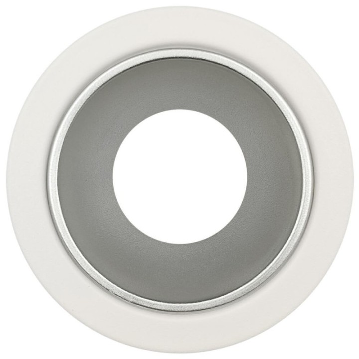 Applique Plafond Basculante GU10 – Blanche – Collerette interchangeable