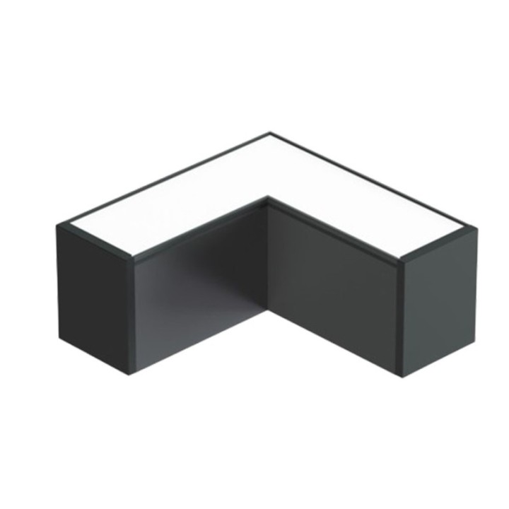 Connecteur LED 90° - 9 Watts Noir pour Luminaires Linéaires – Angles