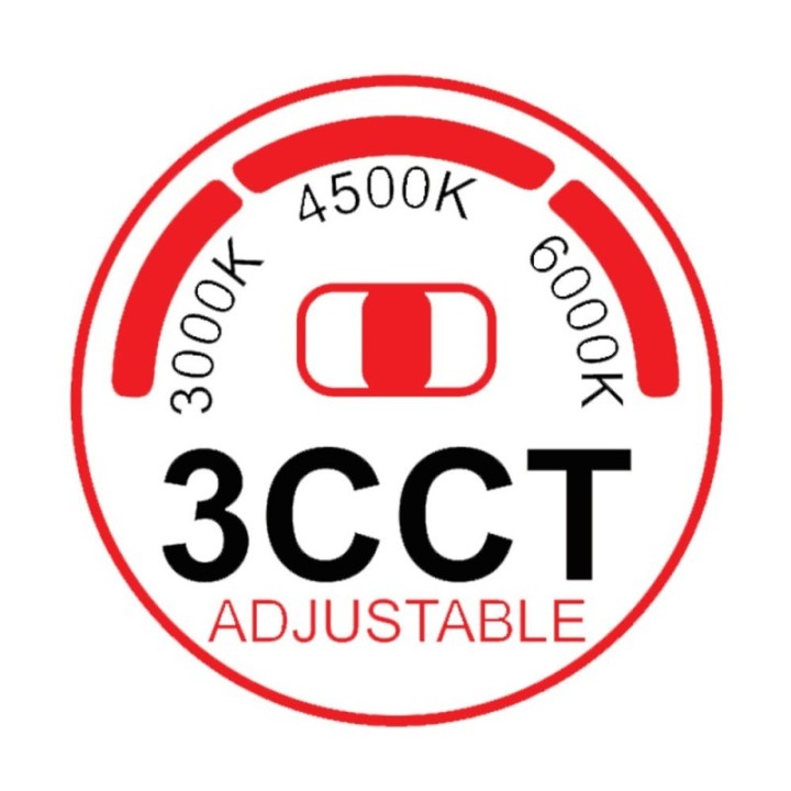 Réglette LED Linéaire 150 cm Noire – 50W – 3CCT – Interconnectable