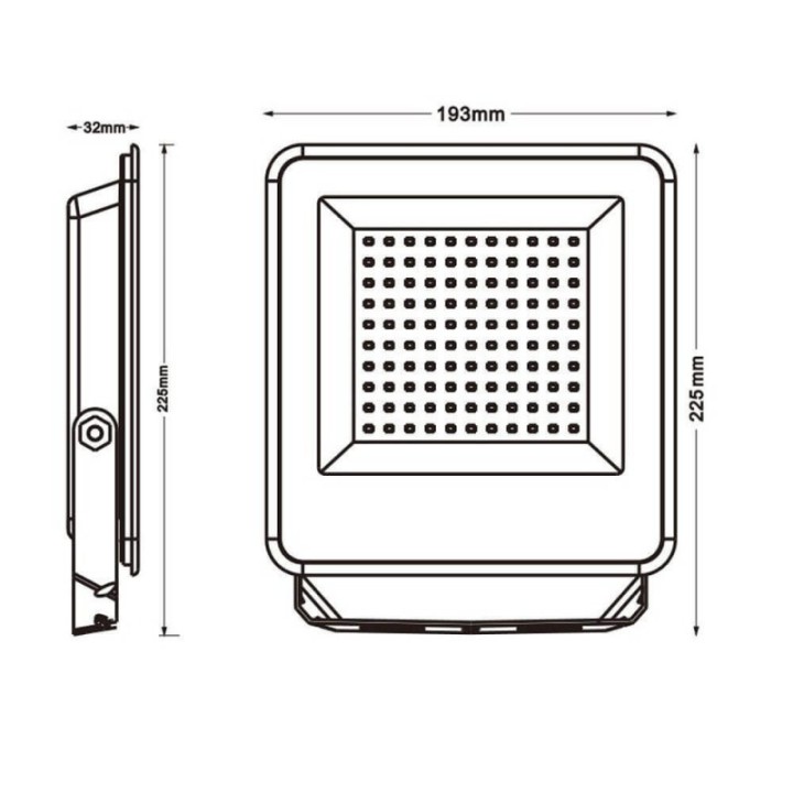 Projecteur LED 50w - CCT - EVO PRO - Lumileds