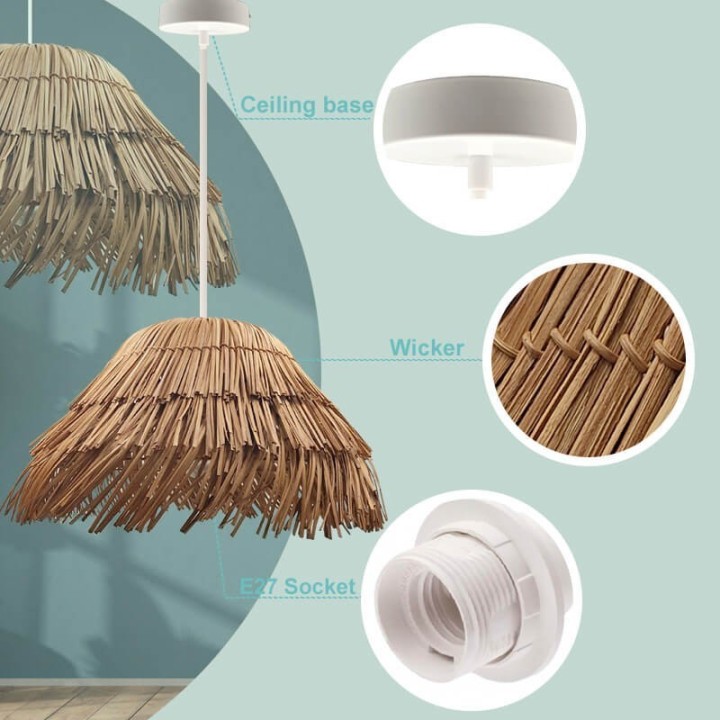 Lampe Suspendue HUT pour LED E27