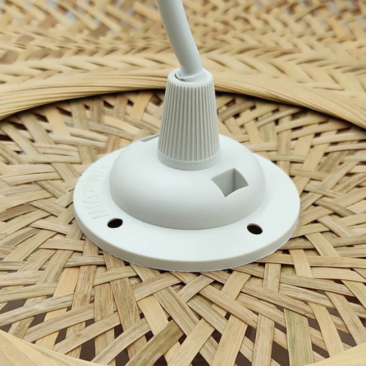 Lampe Suspendue - BAMBOU design pour LED E27