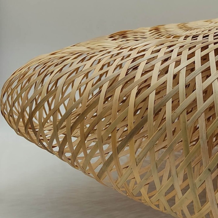 Lampe Suspendue - BAMBOU design pour LED E27