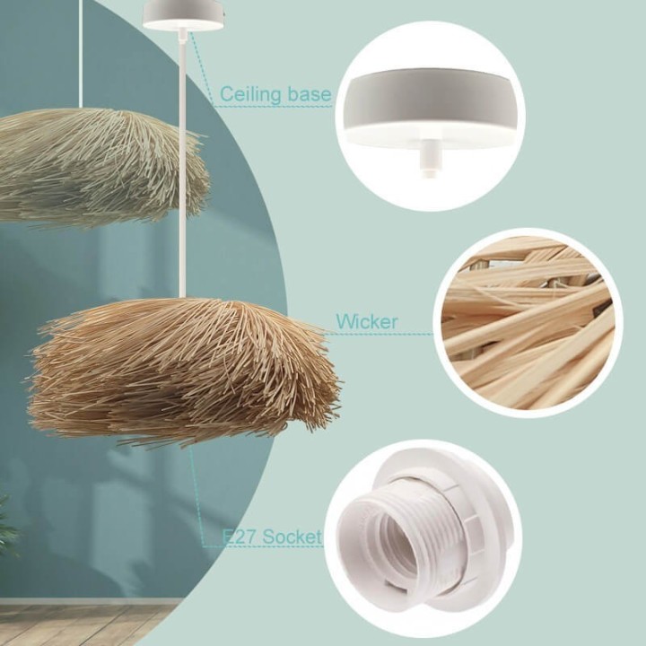 Lampe Suspendue RAT pour LED E27